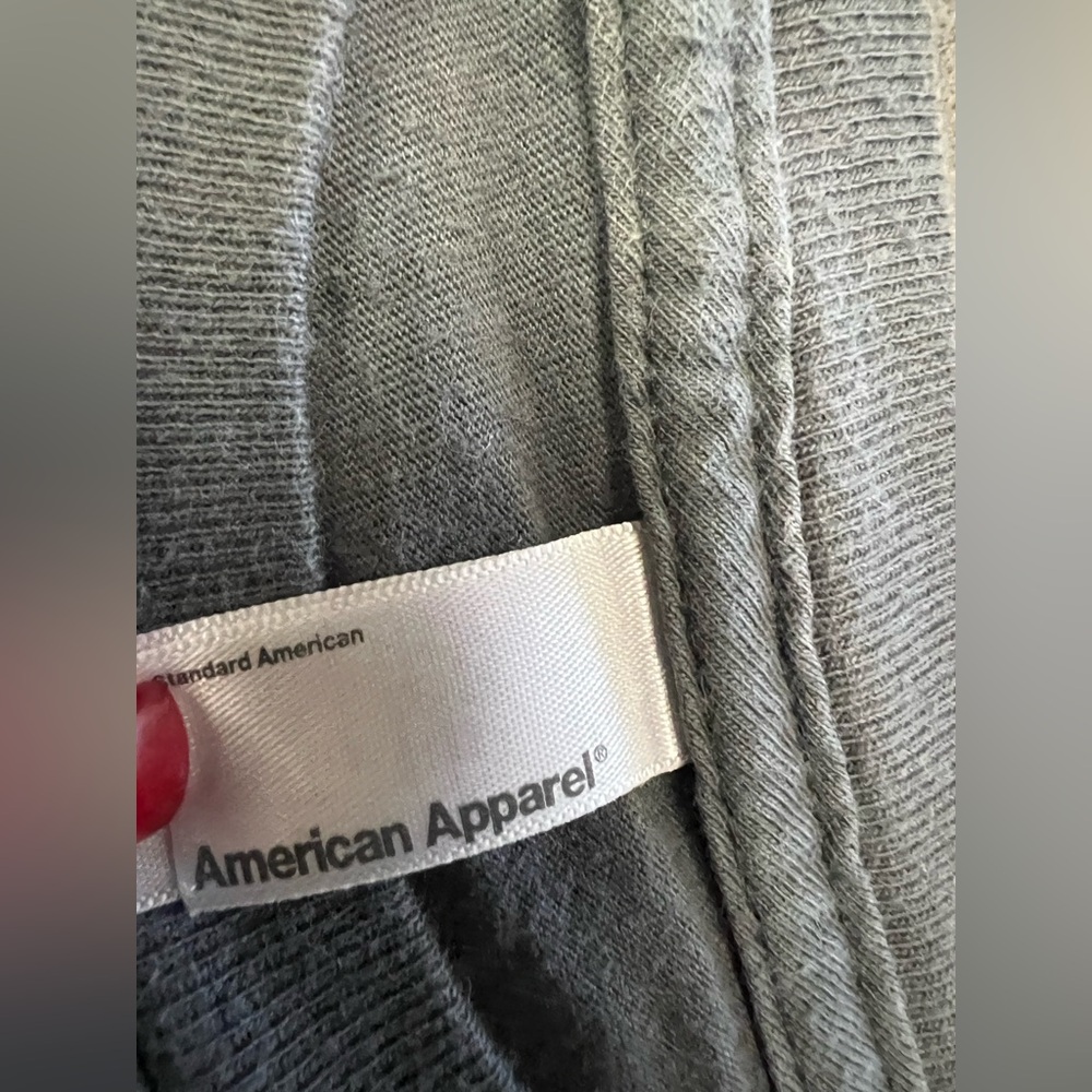 American Apparel - Men’s 2XL - Gray Graphic T-Shirt “Def Leppard” - Picture 4 of 6